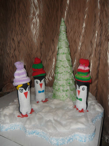 наша прошлогодняя поделка в садик (вдруг кому пригодится идея)))