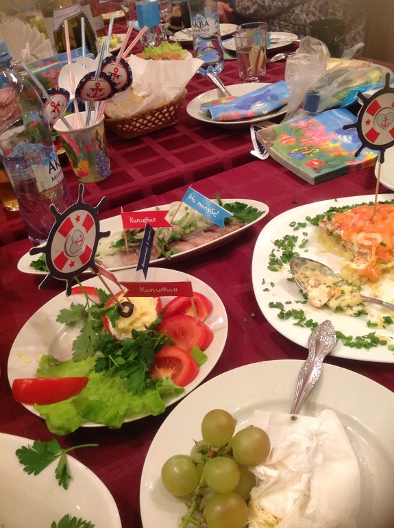 Два годика в МОРСКОМ СТИЛЕ для сынули)