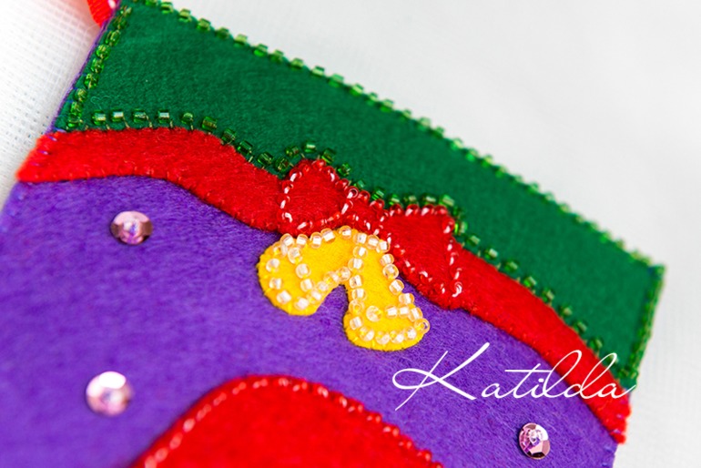 Рождественские сапожки! Новый год к нам мчится)))