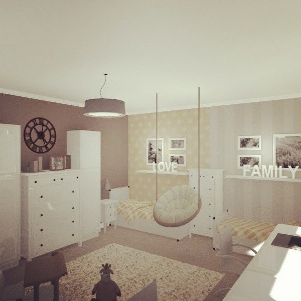 Как оформить детскую для сына и дочки?