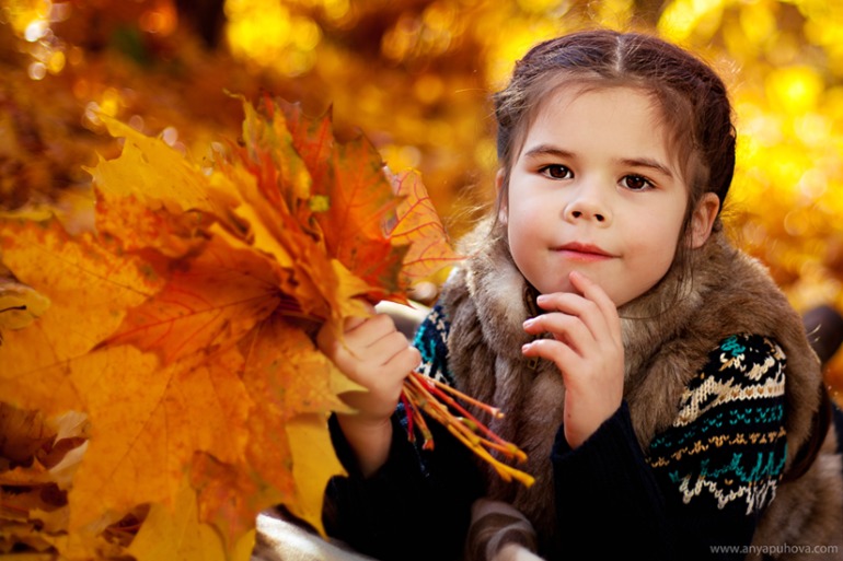 Осеннее счастье по имени Настя!