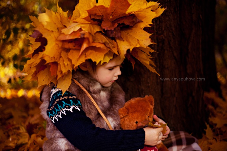 Осеннее счастье по имени Настя!
