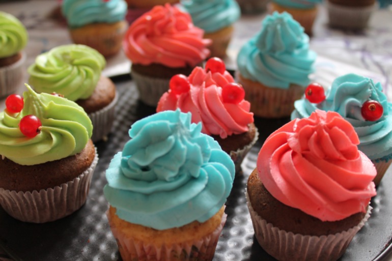 Капкейки разные