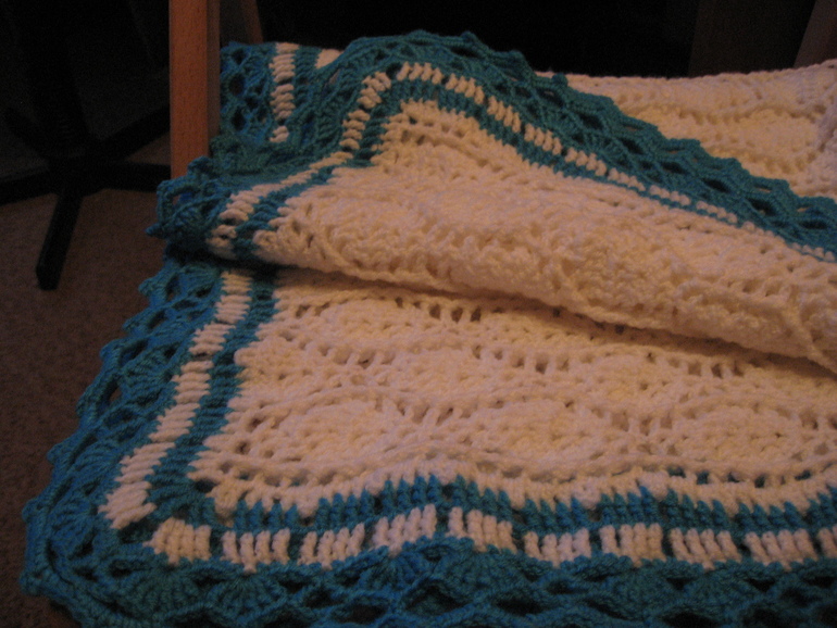 Плед для подруги и ее малыша