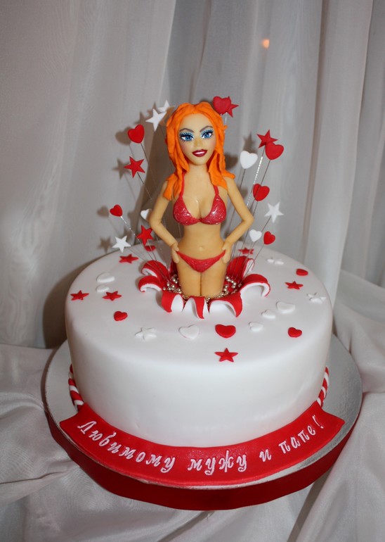 Торт "Стриптизёрша".