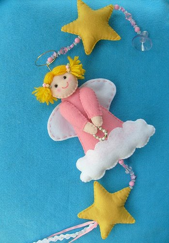 Подборка для вдохновения елочных игрушек и интересных деталей к Новому году из ФЕТРА