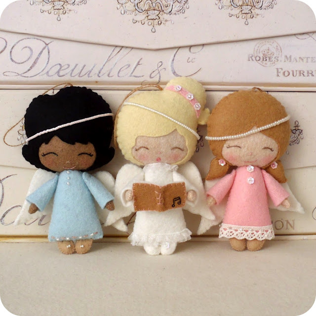 Подборка для вдохновения елочных игрушек и интересных деталей к Новому году из ФЕТРА