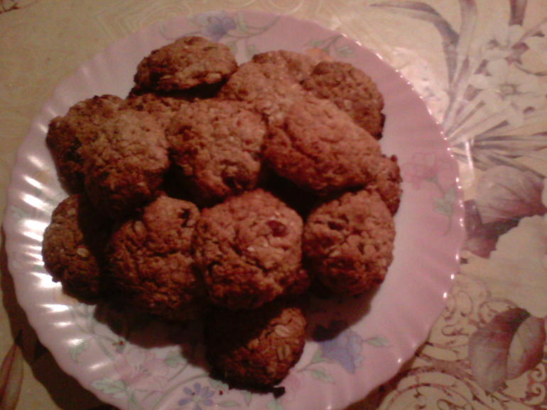 овсяное печенье (домашний рецепт)