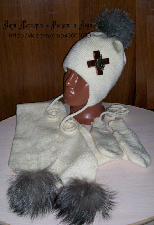 Новые детские комплекты и шапочки