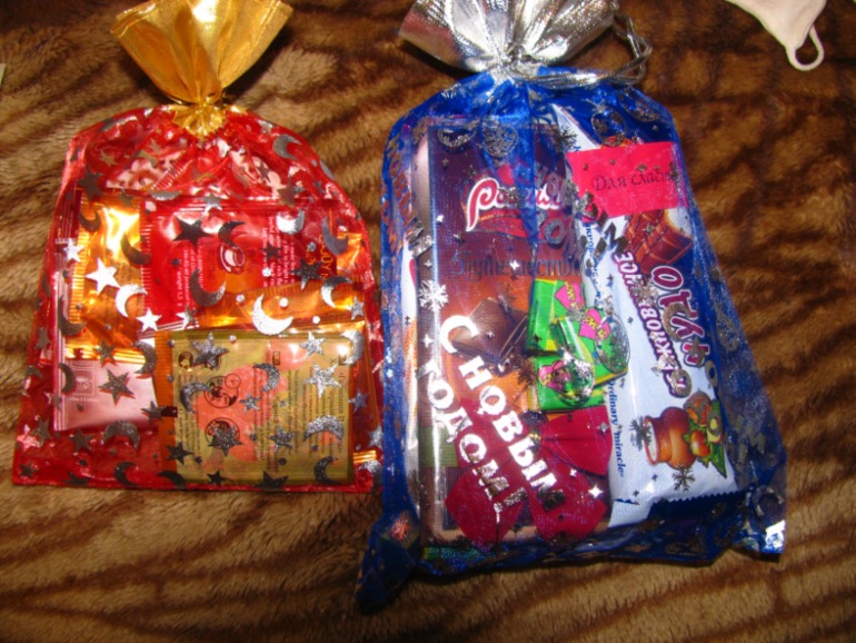 А у нас волшебство к нам фея прилетала.