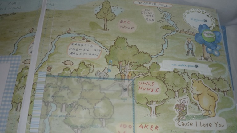 Альбом для Ванечки с Винни пухом.