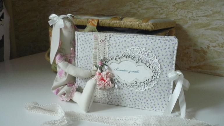 Альбом для фото с зайкой Тильда!