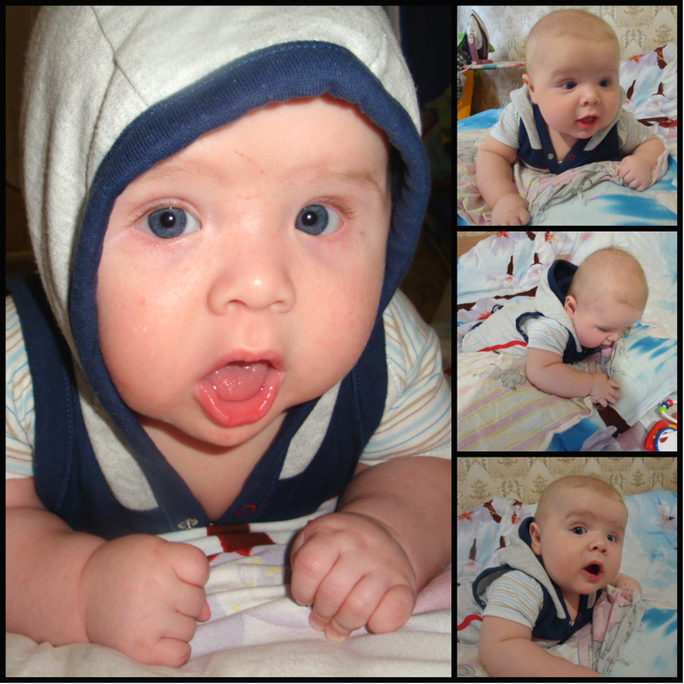 Завтра нам 4 месяца)))))  вес 9. рост 68 см