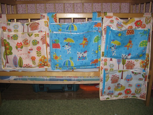 Кармашки на кровать