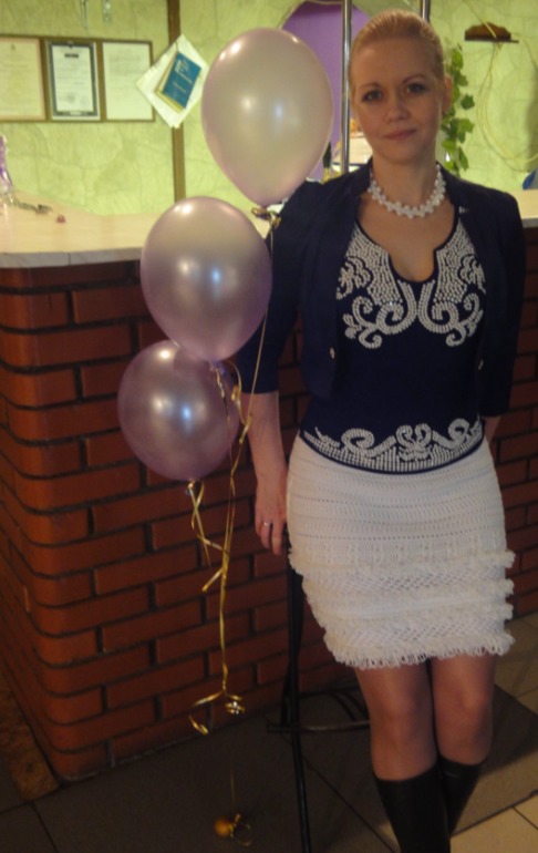 Клатч,колье и браслет крючком