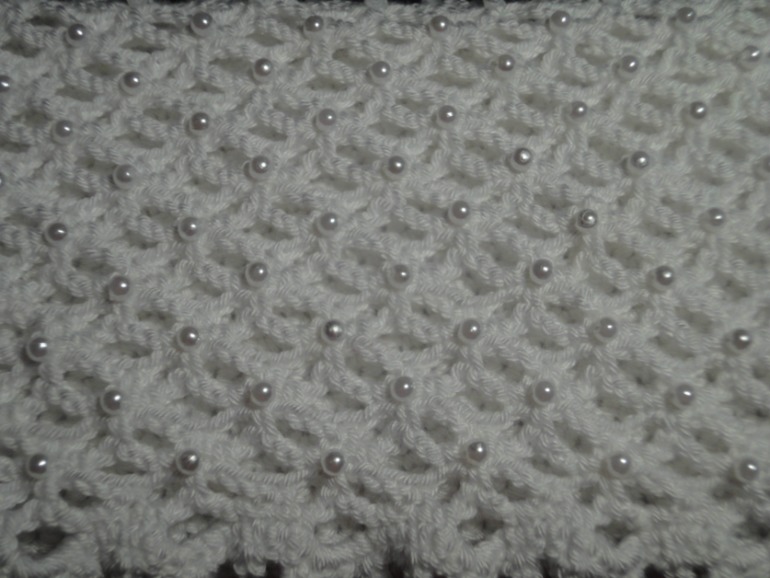 Клатч,колье и браслет крючком