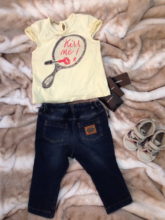 Брендовые вещи для девочки на 1-2 года