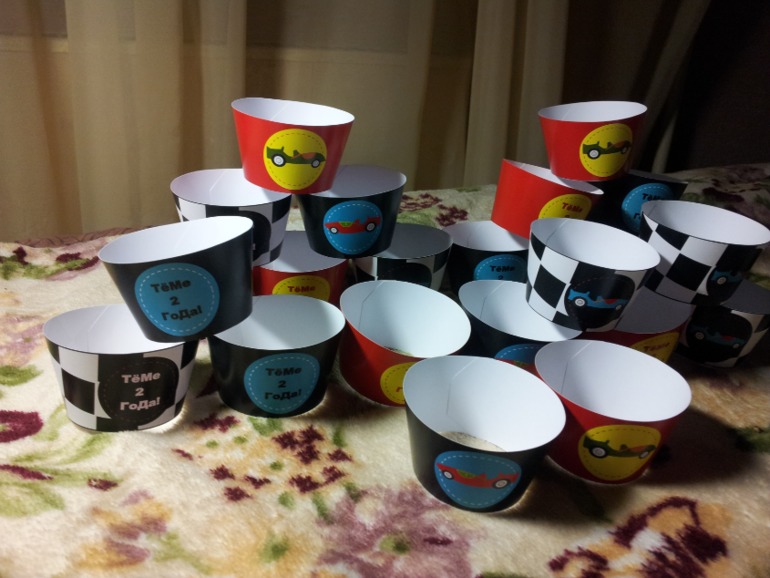 Украшалки для маленького любителя машинок)