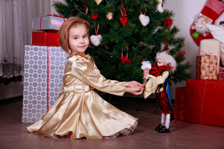 Новогодние съемки в интерьерной студии. г Дмитров