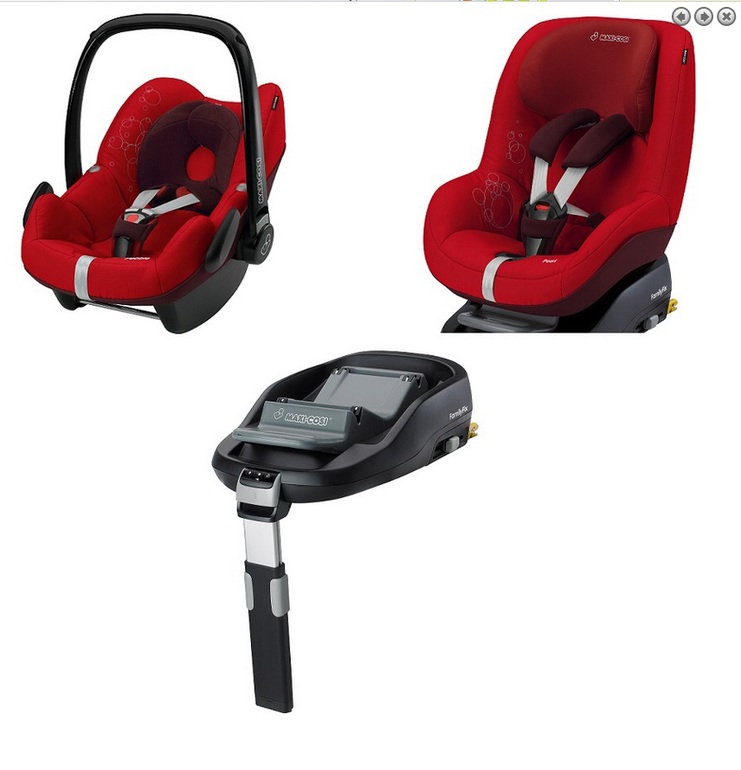 Maxi Cosi Pebble+Pearl+Family Fix всего за 500 евро уже с доставкой в Россию!