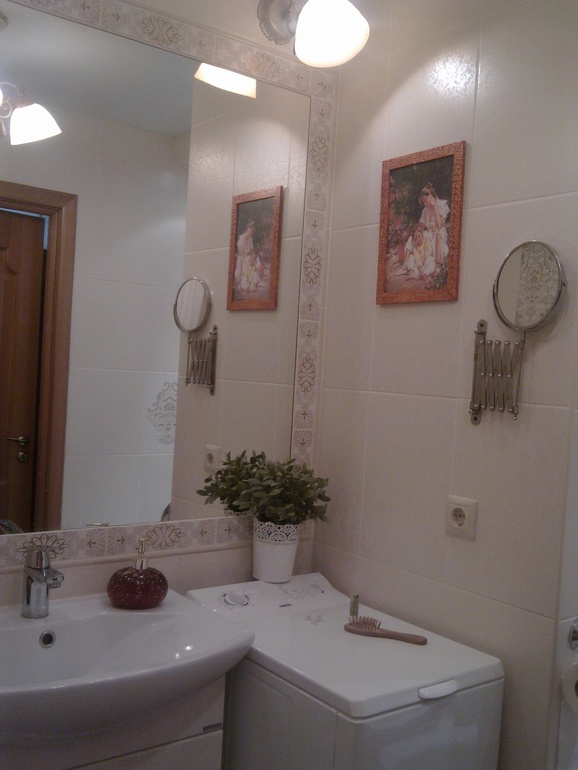 Вот и закончился ремонт ванной -делюсь, хвалюсь..