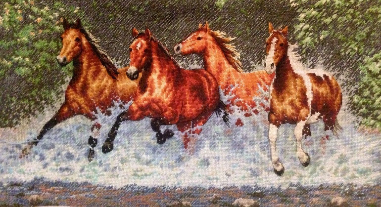 Процесс Бегущих Лошадей)закончен!