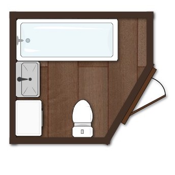 Помогите удобно спланировать ванную комнату