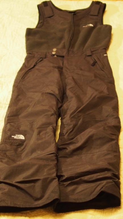 зимняя куртка и полукомбинезон The North Face мальчику на рост 150-160