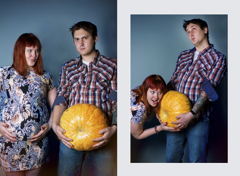 наша беременная фотосесия..)