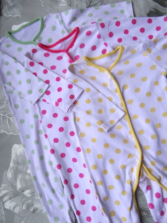 Слипы на малышку б/у и новые на 6-9 мес (Mothercare, Next, George и др.)