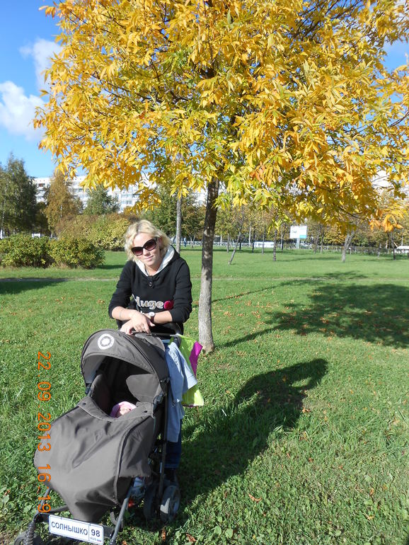 И вот пришла в наш город золотая осень