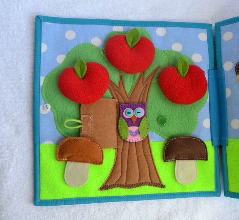 Именная развивающая книжечка)