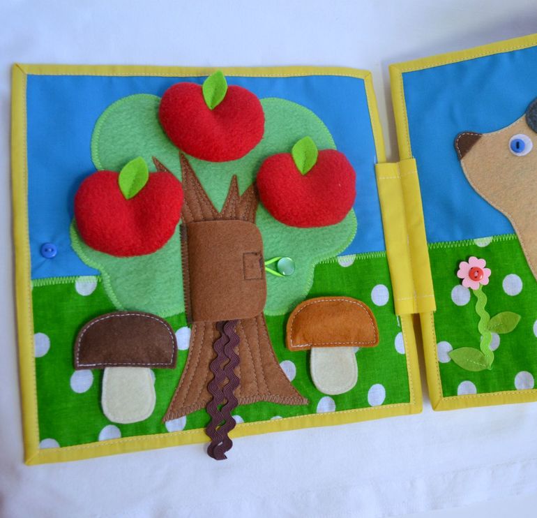 Именная развивающая книжечка)