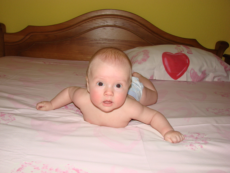 Наши кг в 4 мес и 1 нед...