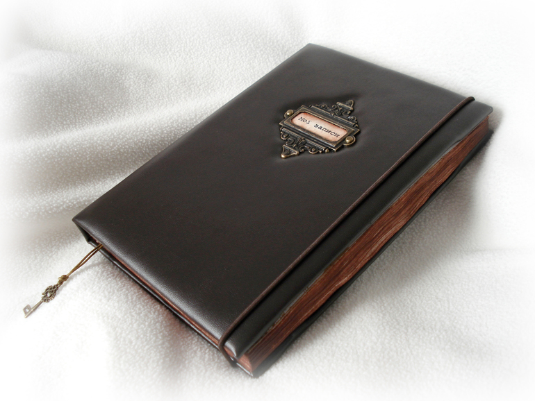 Винтажный блокнота для моего братца))