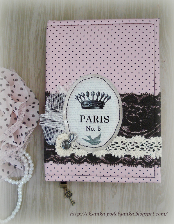 Блокнотик для юной модницы