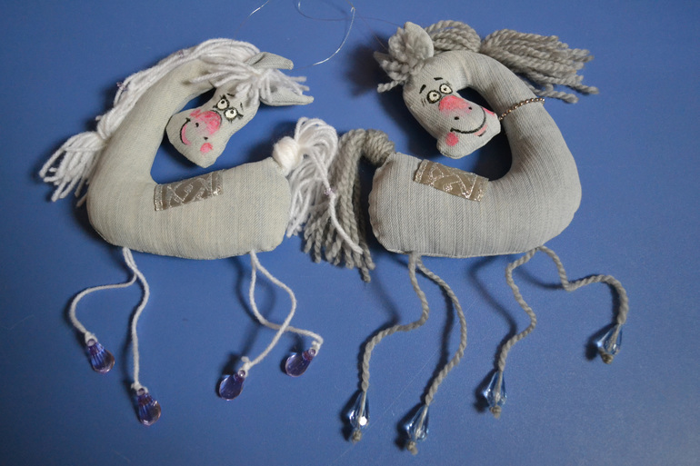 Мои " первые" авторские  игрушки :)