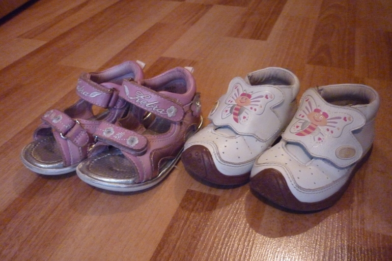 Продам туфли детские р 20 и ботинки р 21 недорого или обменяю