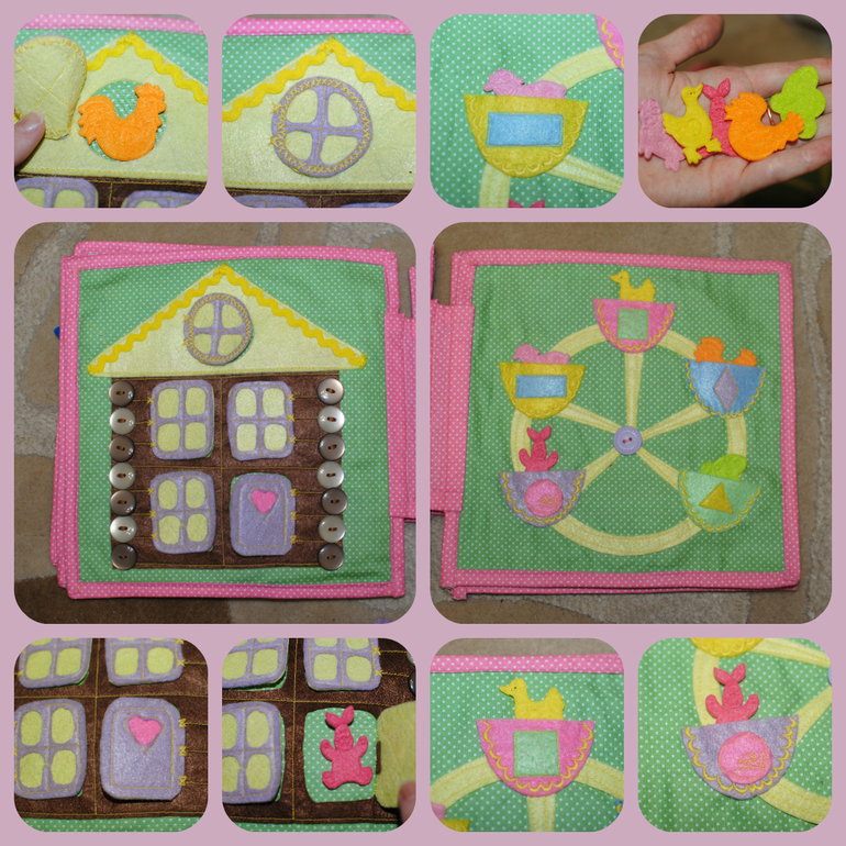 Развивающая книжка для Полинки