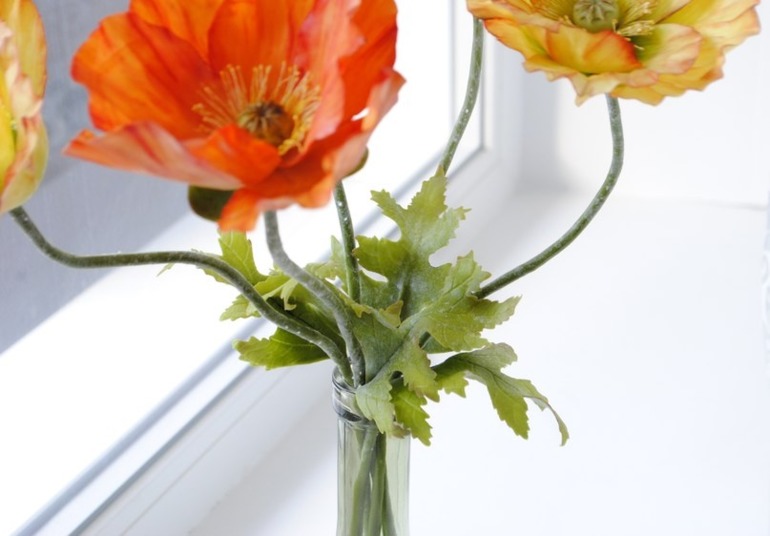 Букет из необычных маков