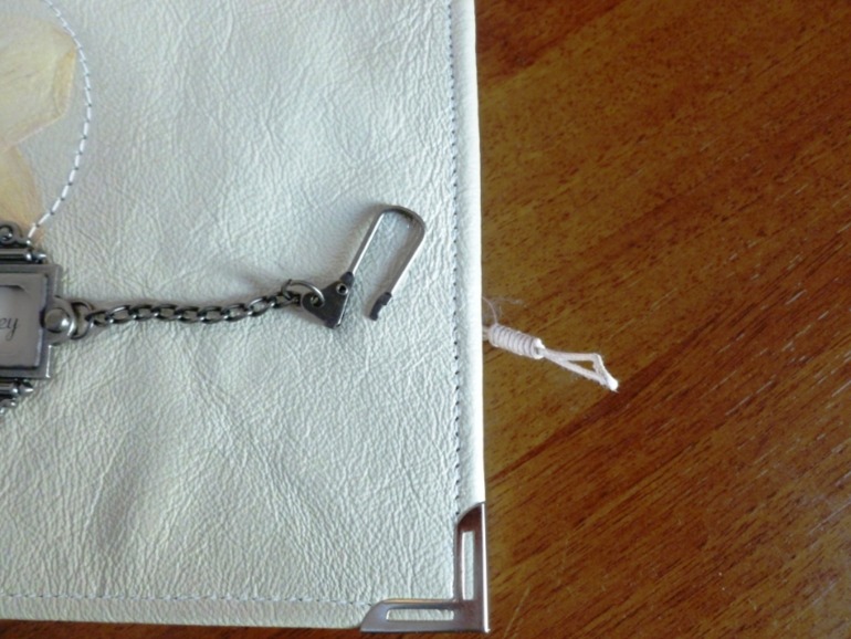 Блокнот в кожаной обложке