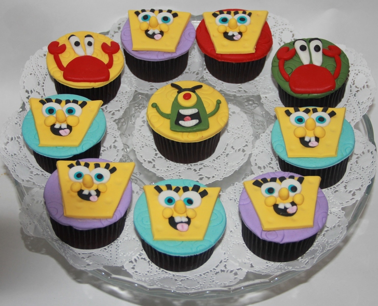 Капкейки Спанч Боб