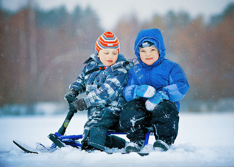 Прогулка с папой