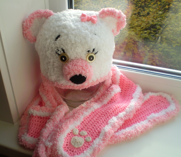 Вяжу детский шапочки на заказ