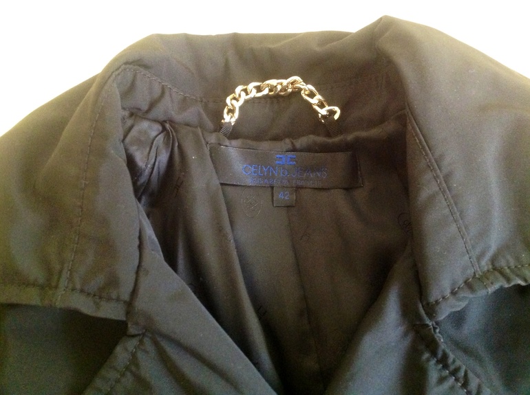 Пальто-тренч CELYN b. Elizabetta Franchi , 42 размер ОРИГИНАЛ !