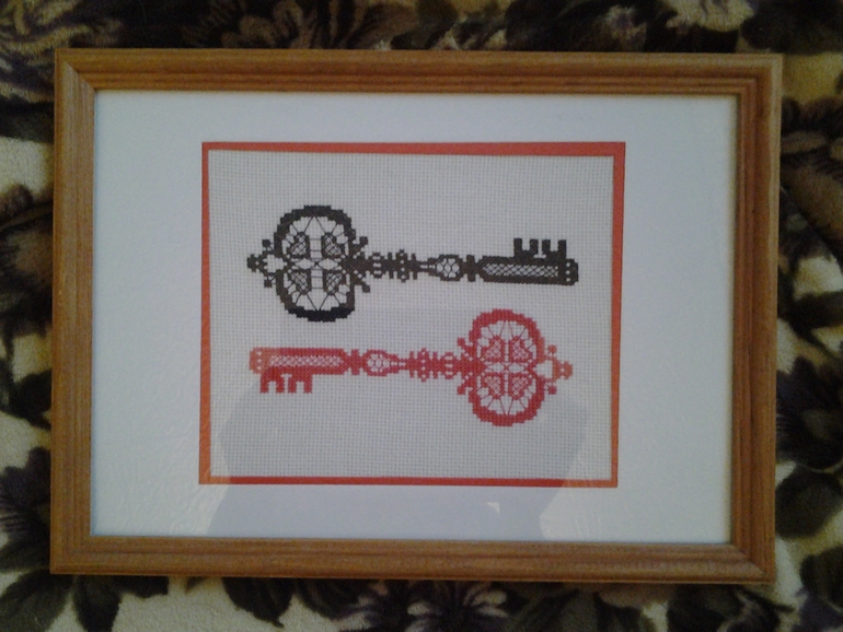 оформленная ключница