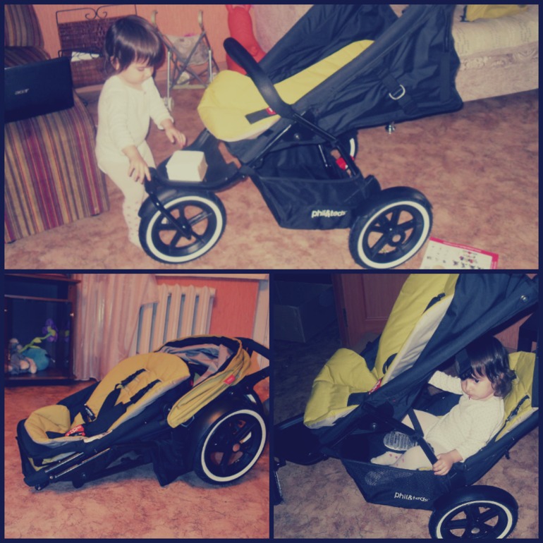 Купила коляску для погодок Phil and Teds Navigator цвет