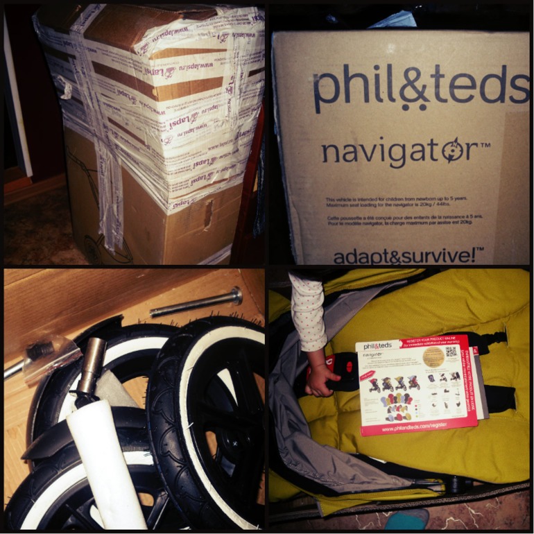 Купила коляску для погодок Phil and Teds Navigator цвет