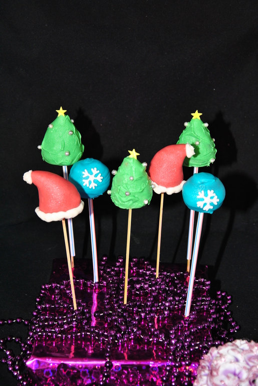 Кейкпопсы новогодние