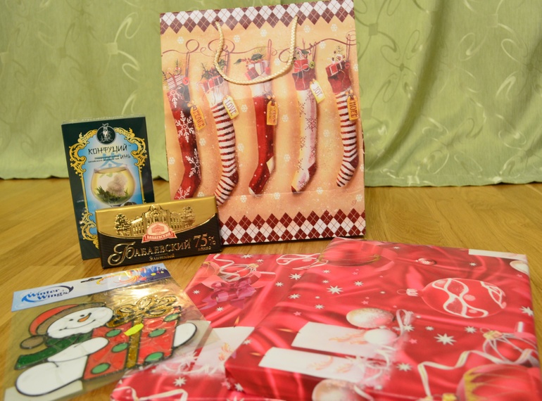 Наша зимняя сказка)))